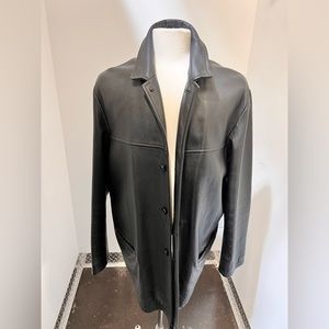 DKNY leather jacket